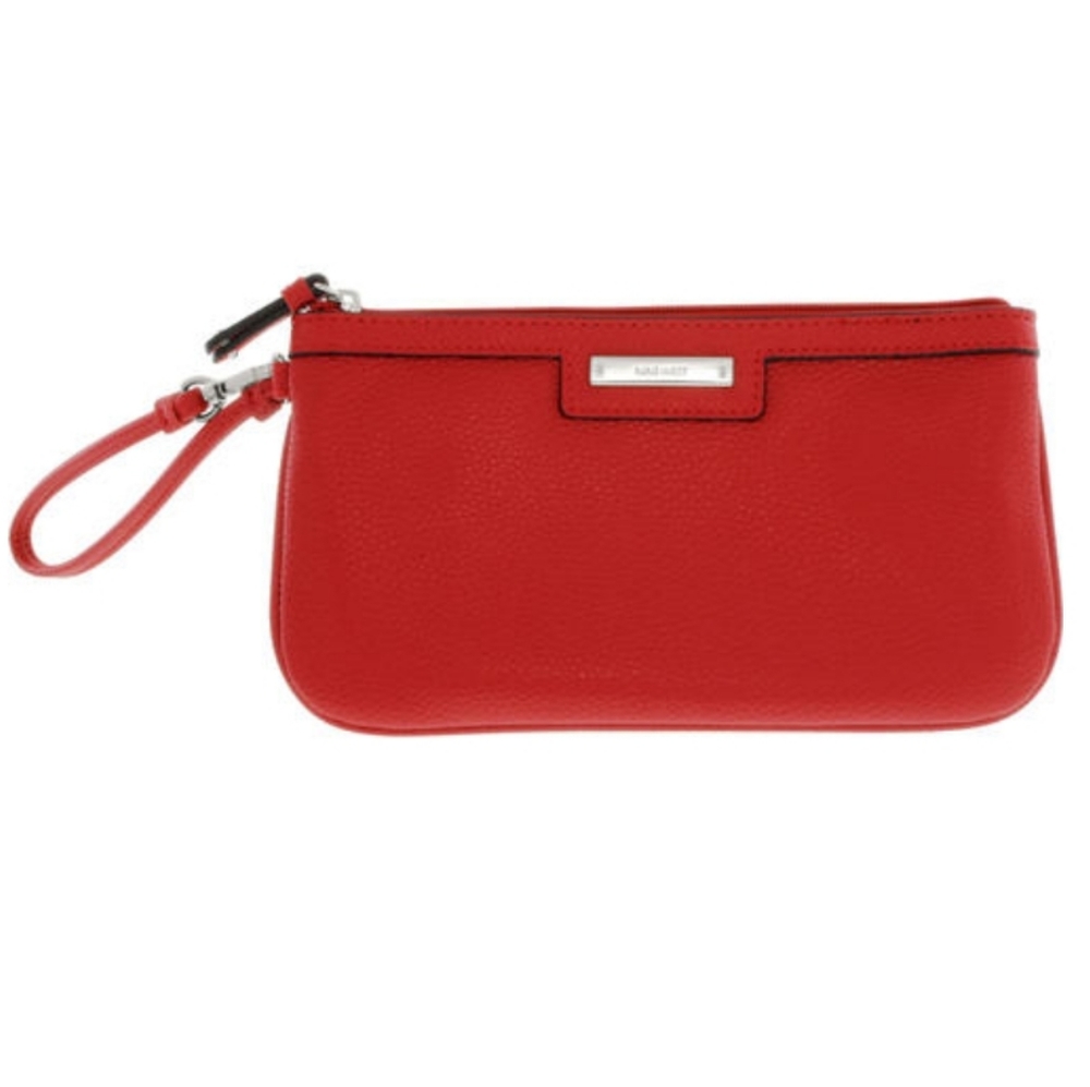 Nine West Wristlet Leopard Print Lined - image 1